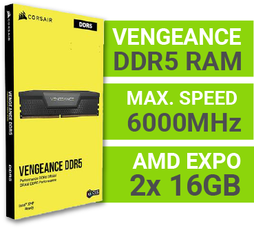 CORSAIR VENGEANCE 32GB | The Box